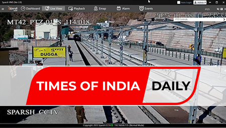 Sparsh CCTV Collaborates with Indian Railways to Secure Jammu Railway Division and Prayagrajs Maha Kumbh Railway Stations